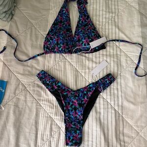 Bright Swimwear Ivy Top and Bottom in Luminesence